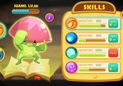 游戏UI：《Monsters Run！》