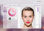 一款在线化妆软件交互设计和最终界面