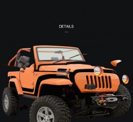 PS寫實繪制—JEEP WRANGLER RUBICON