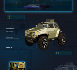 ZZC原創作品【超寫實】HUMMER概念車HB