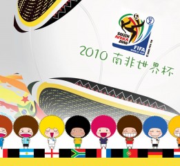 2010世界杯10国壁纸~~
