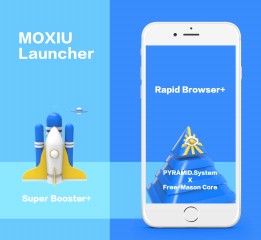Moxiu桌面“目标是星辰大海”版本设