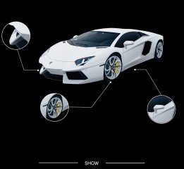 更兇悍更激進的蘭博基尼-Aventador