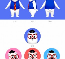 原創作品：熊博士卡通形象設計