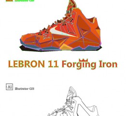 LEBRON 11 Forging Iron 棱形拼接