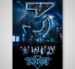 T-CRASH《三周年潮流音乐Party》海报设计
