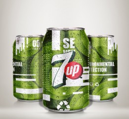 7UP ——你喝的每一口都在環(huán)創(chuàng)。