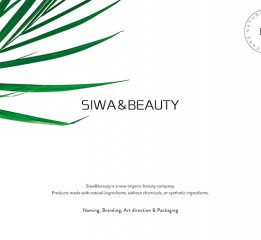 Siwa & Beauty美容品牌和包裝設計