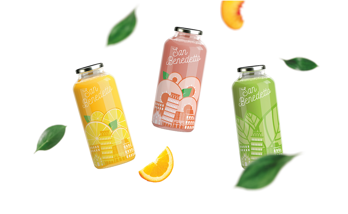 sanbenedetto|juice packaging concept design