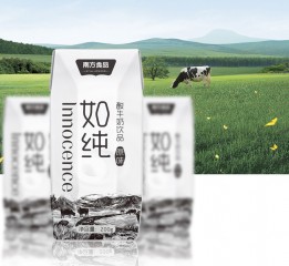 【南方食品】- 如純酸奶-優(yōu)黑乳飲品