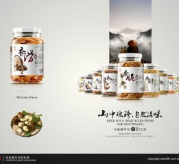 山珍食品包裝  畫(huà)冊(cè)設(shè)計(jì)