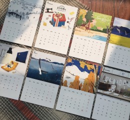 2017年 年歷 HELLO CHICKAN CALENDAR