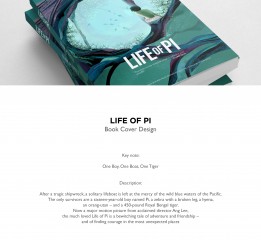 Life of Pi_Book cover design