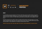 M Team Partnership Proposal Brochu