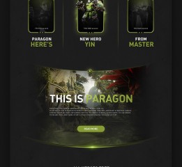 paragon  游戲頁面練習