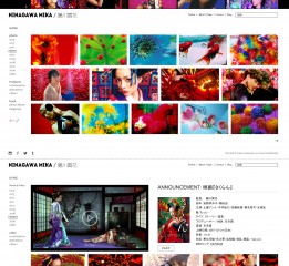 Ninagawa Mika/蜷川實花個人網站{概