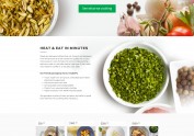 Food Cartering Web Design