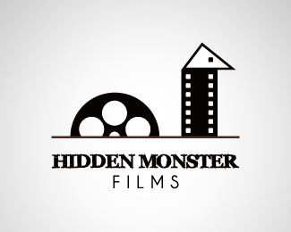 创意电影胶卷标志logo设计欣赏