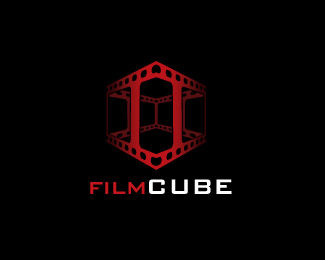 创意电影胶卷标志logo设计欣赏