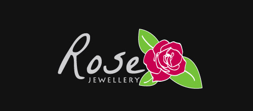 10款精美玫瑰花标志logo设计图片