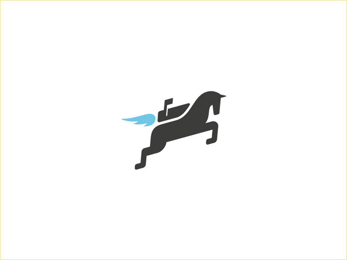 7个马标志logo设计图片