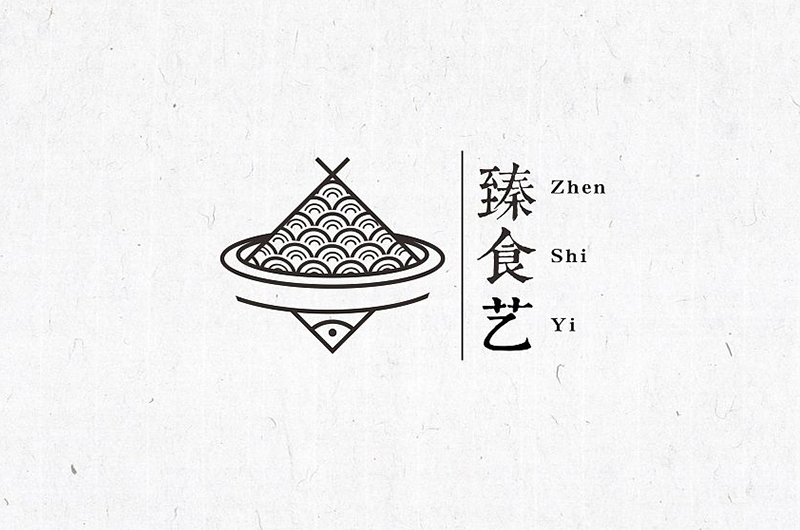 中式餐饮品logo设计分享