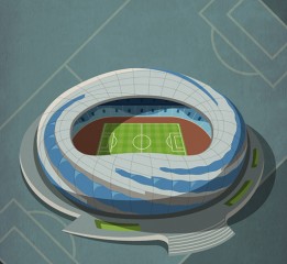 中国足球联赛球场-草草插图