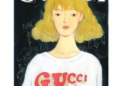 gucci猪年单品插画