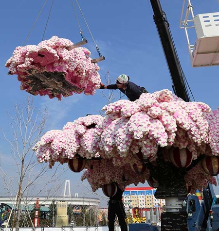 乐高樱花树底部怎么搭_樱花树怎么画