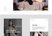 Silk stockings丝袜网页|详情页设计