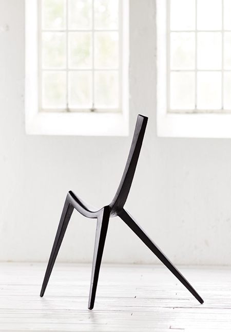 现代简约风碳纤维椅子设计