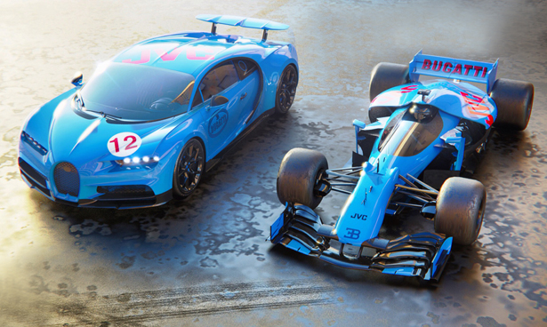 布加迪2021f1概念赛车设计