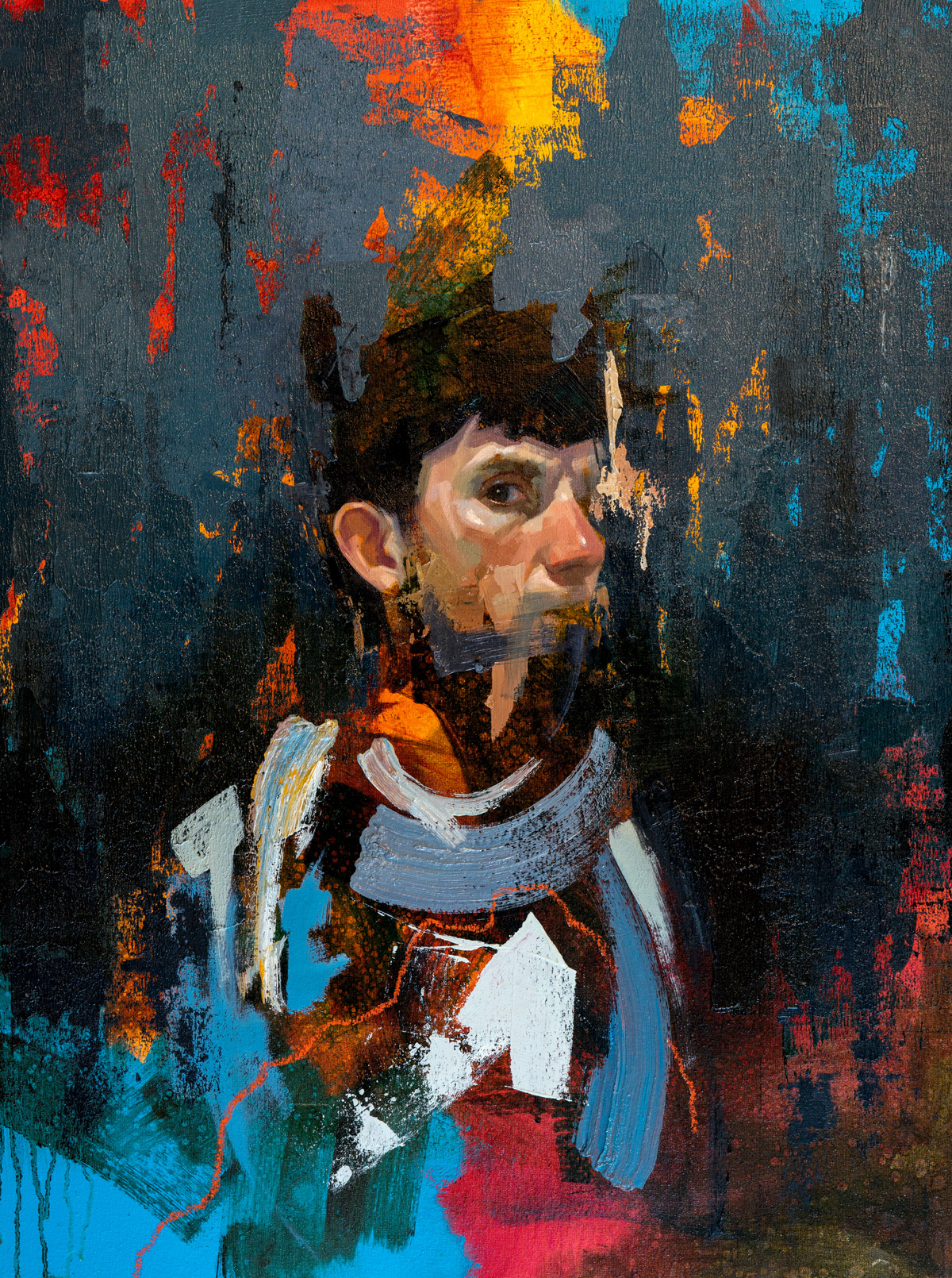 巴黎画家john wentz经典画作,色彩层次鲜明