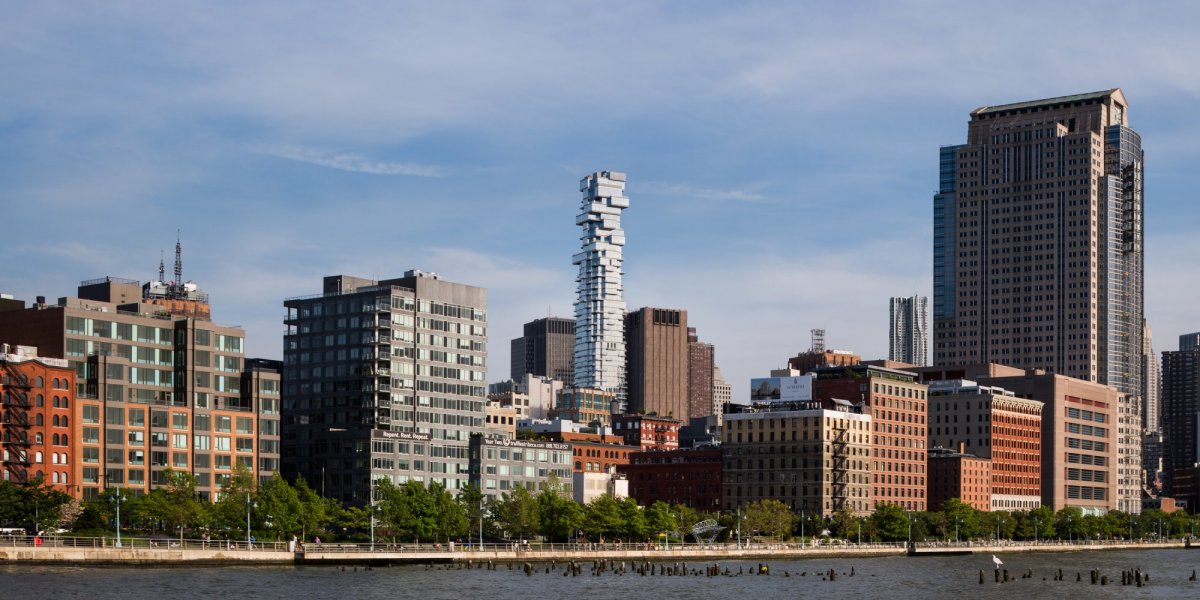 纽约六十层地标摩天大楼设计