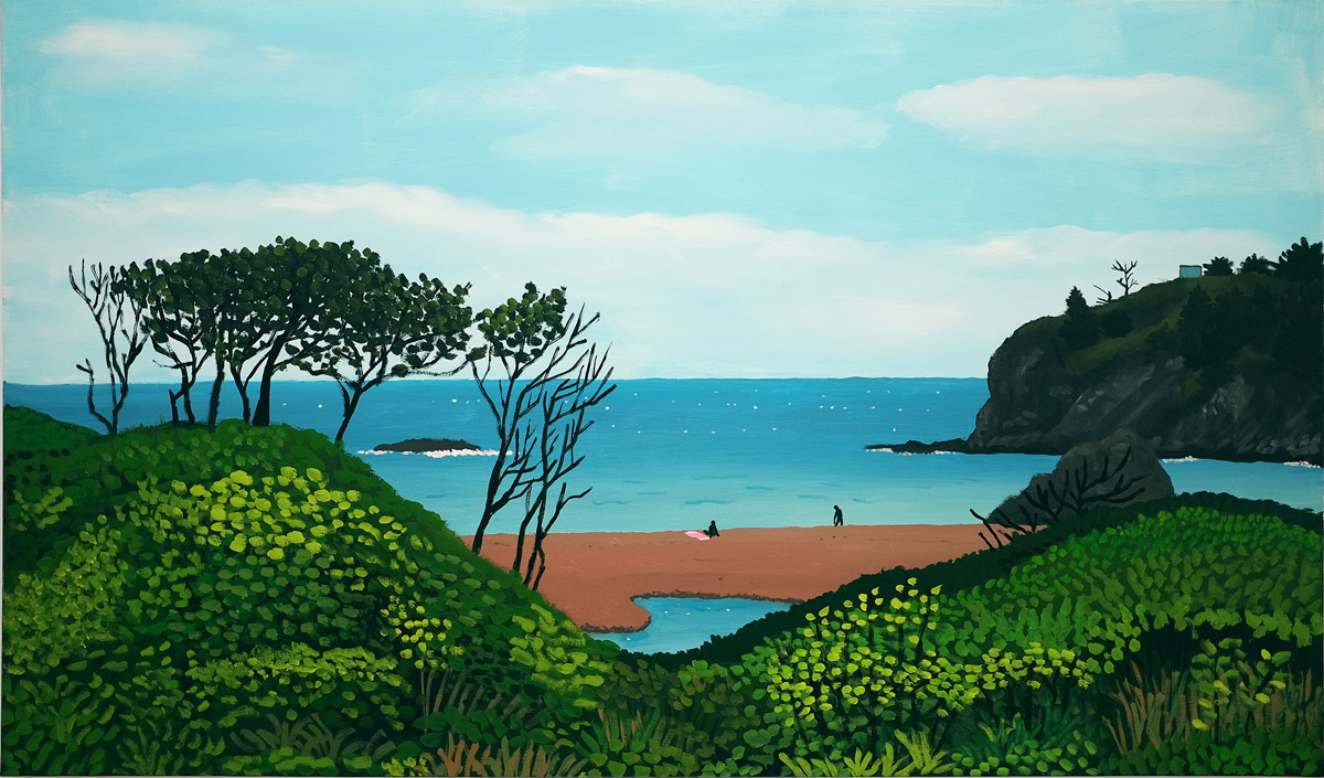 后现代艺术家jean jullien《petrichor 》画展作品欣赏