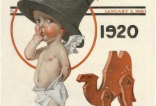 新年婴儿套装海报创意设计相关图片