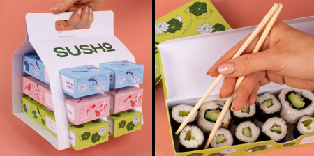 寿司包装盒——创意设计
